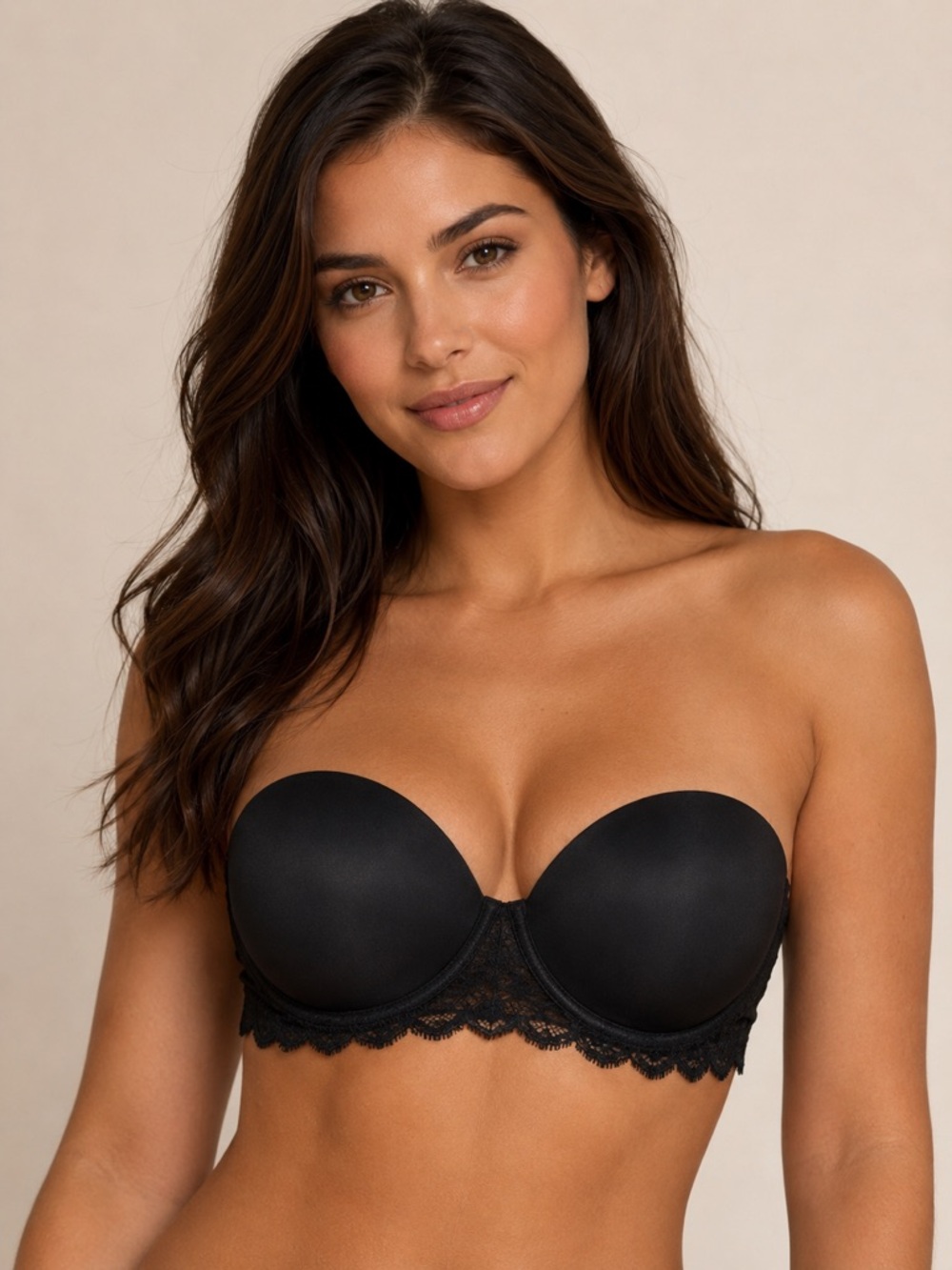 NWOT Strapless Calvin Klein Black Bra